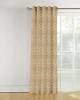 Light color geometric design readymade curtains available at best rates